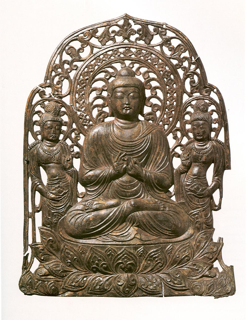 Buddha triad