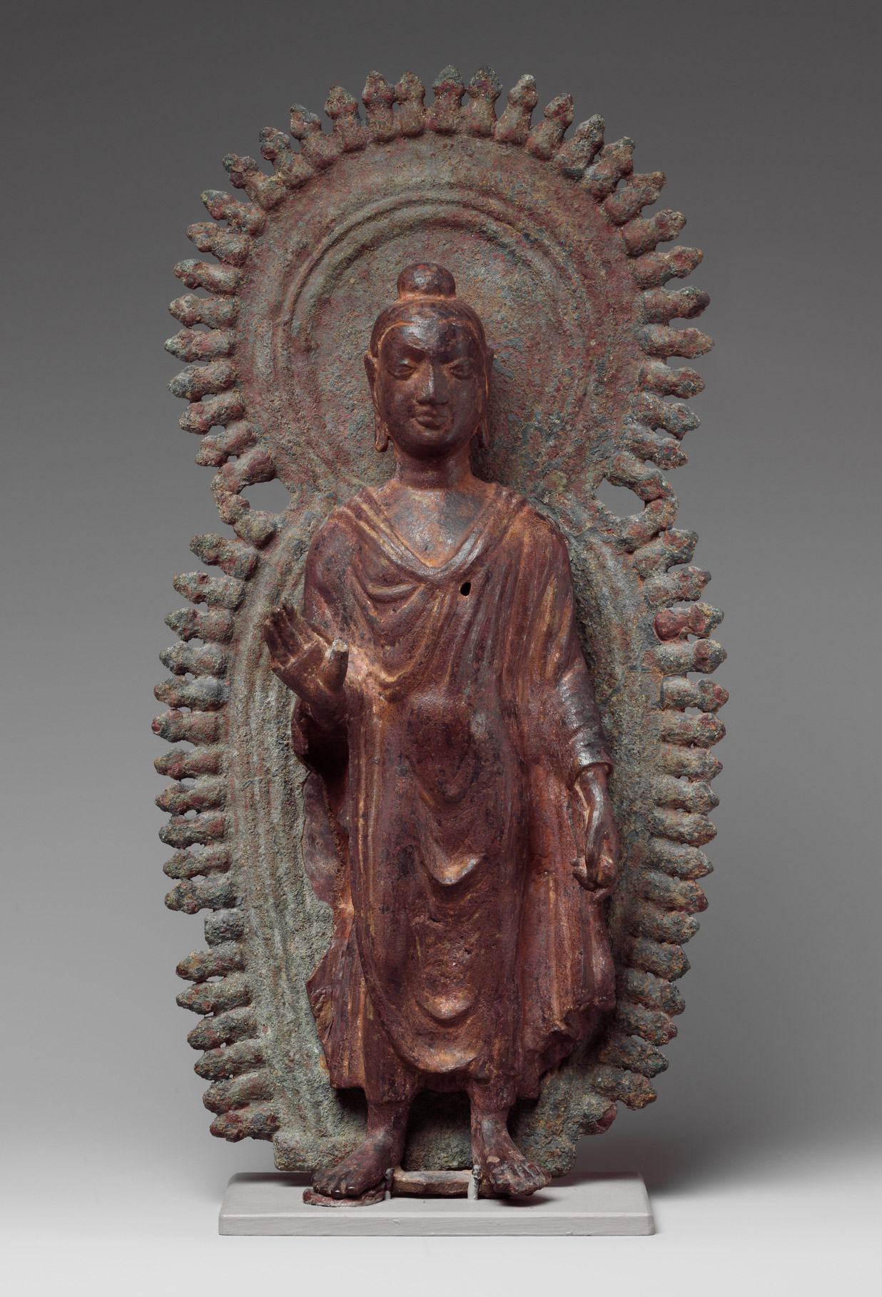 Buddha with halo