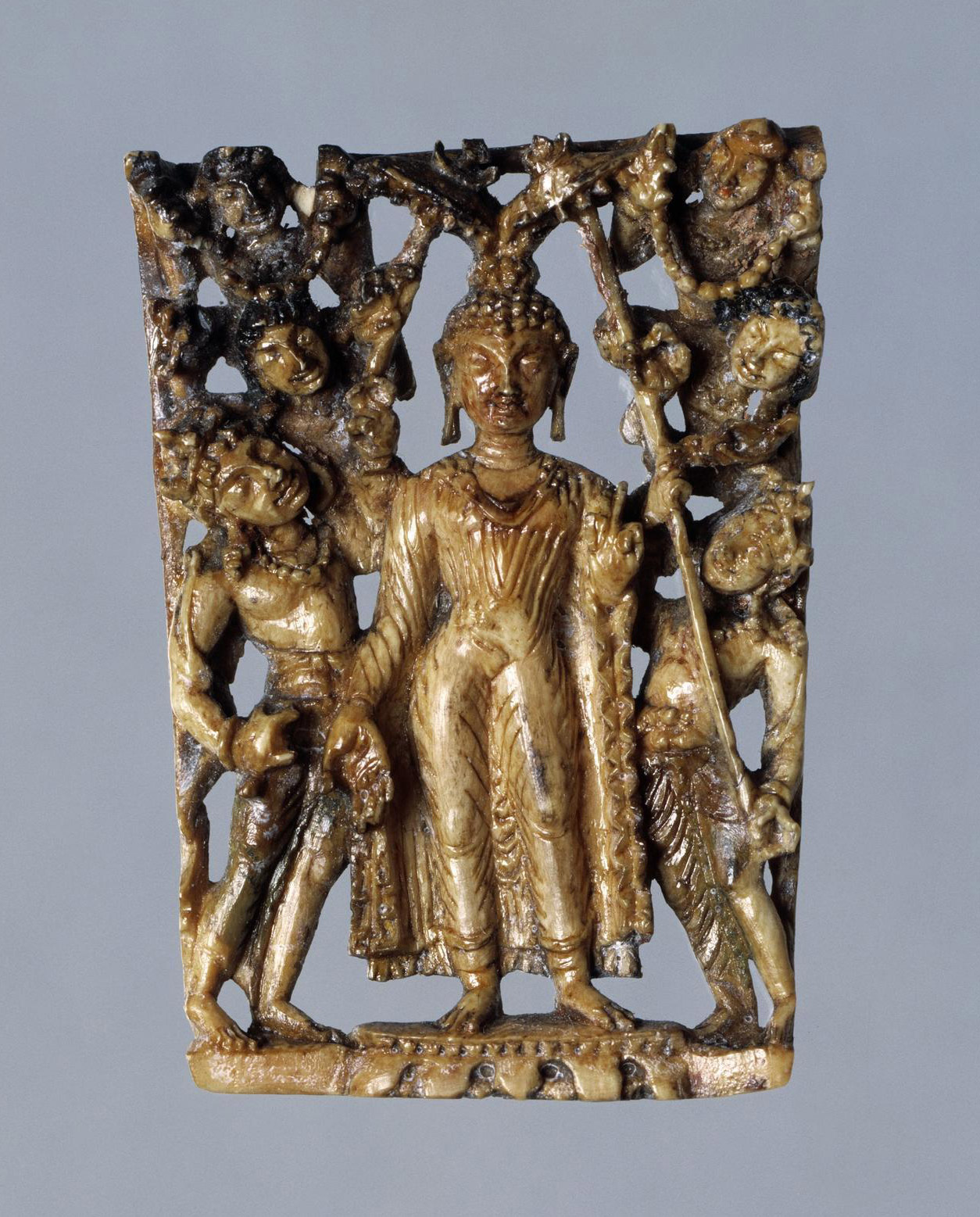 Descent of the Buddha from Tusita Heaven
